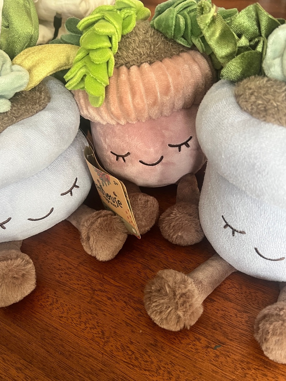 Greenhouse by Russ Stuffed Shelf Sitters- Cute 3 Piece Set
